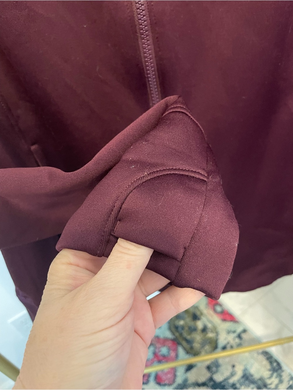 Fila Sport Burgundy Full-Zip Athletic Jacket‎ XXL - Picture 5 of 7